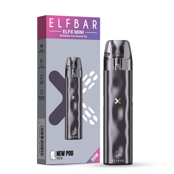 Elfbar ELFX Mini Kit Grey Elfbar ELFX Mini Kit Grey