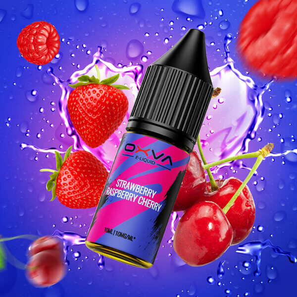 Liquid Strawberry Raspberry Cherry - Oxva E-Liquid Nikotinsalz