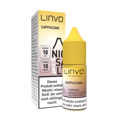 Linvo Nikotinsalz - Cappuccino - Liquid 10mg 10ml Linvo Nikotinsalz - Cappuccino - Liquid 10mg 10ml
