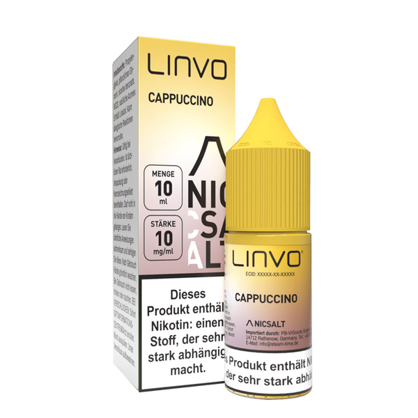 Linvo Nikotinsalz - Cappuccino - Liquid 10mg 10ml Linvo Nikotinsalz - Cappuccino - Liquid 10mg 10ml