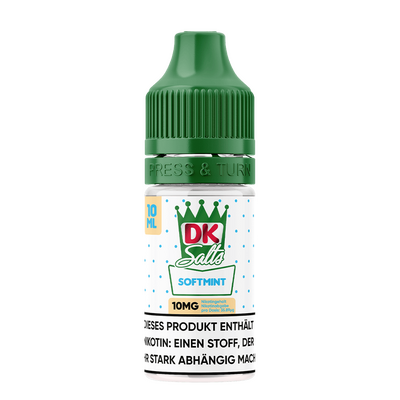 DK Salts Nikotinsalz - Softmint - Liquid 10mg 10ml  C
