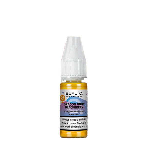 Elfliq by Elfbar Nikotinsalz - Dragon Fruit Blackberry - Liquid 10mg 10ml Elfliq by Elfbar Nikotinsalz - Dragon Fruit Blackberry - Liquid 10mg 10ml