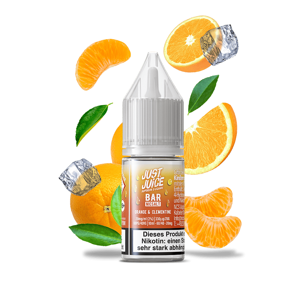 Liquid Orange & Clementine - Just Juice Bar Nikotinsalz 20mg
