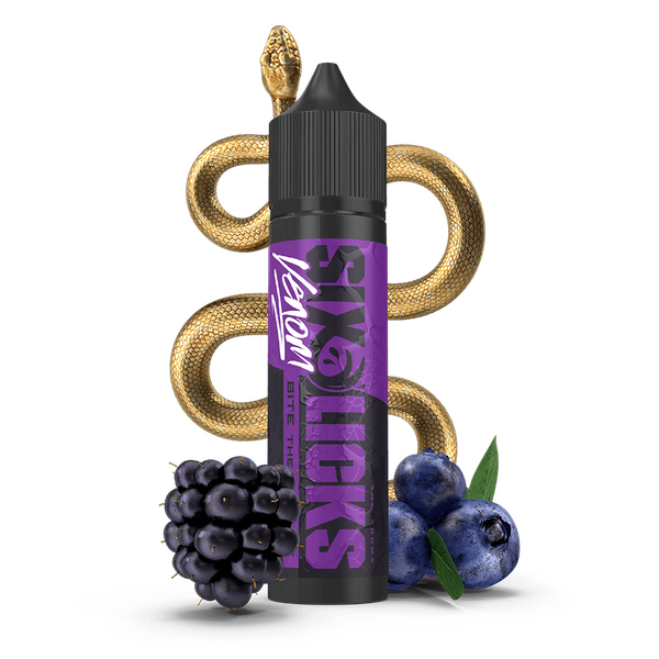 Six Licks Venom Longfill - Bite the Bullet - 4ml in 60ml Flasche