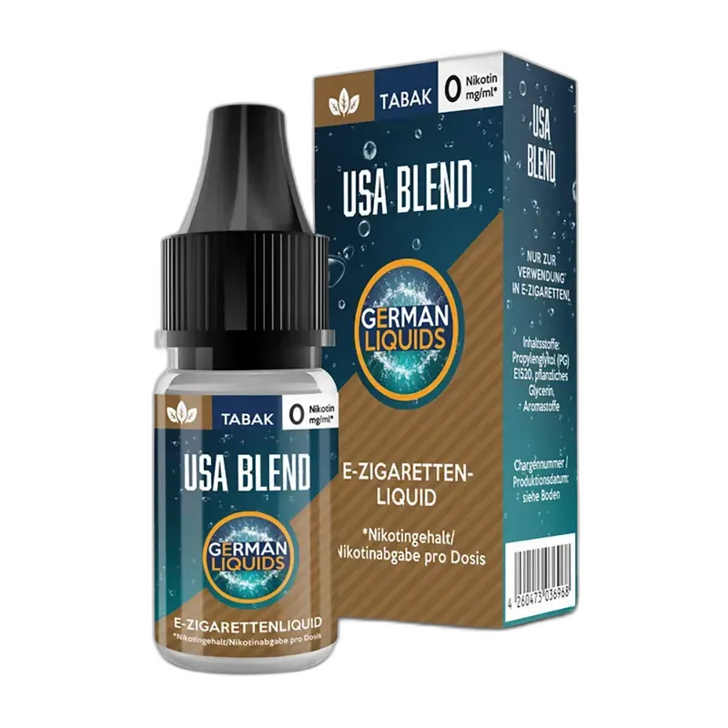 German Liquids USA Blend 0mg