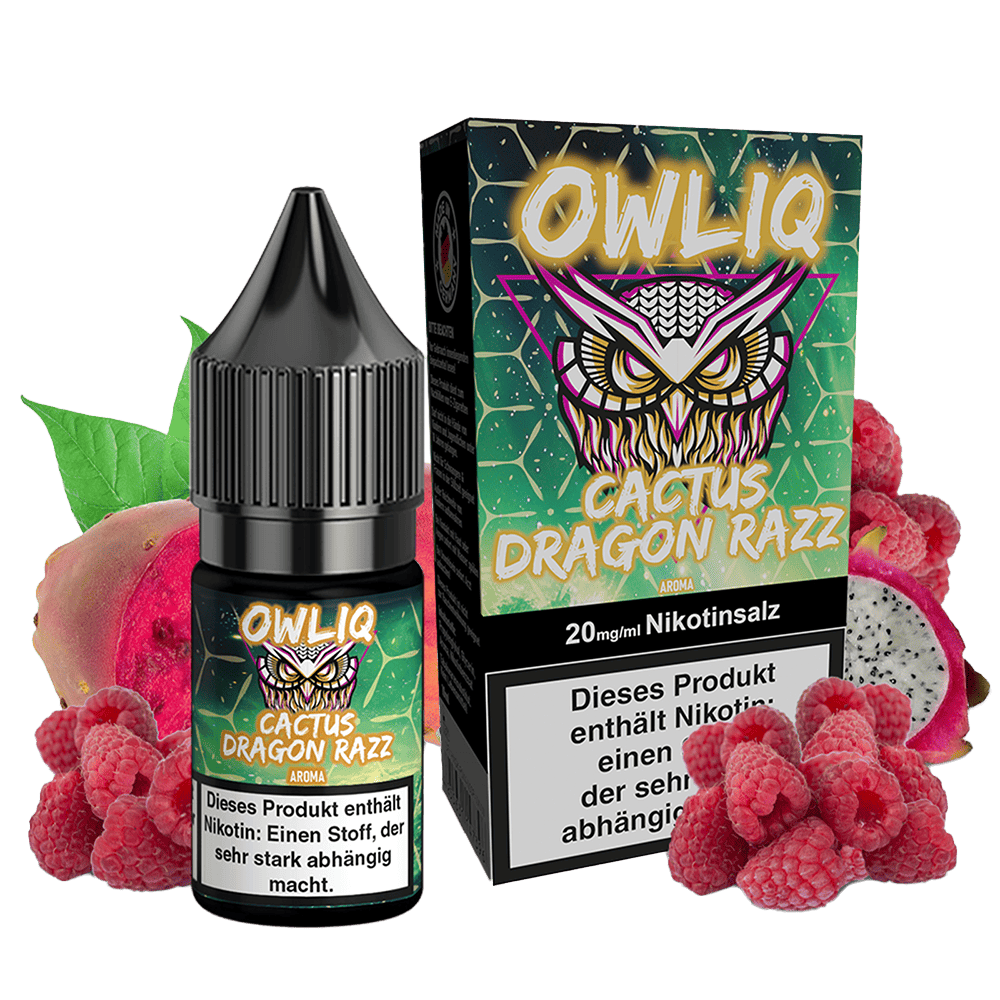 Liquid Cactus Dragon Razz - OWLIQ Nikotinsalz 20mg