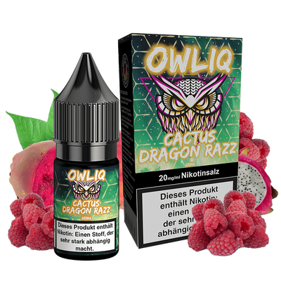 Liquid Cactus Dragon Razz - OWLIQ Nikotinsalz 20mg