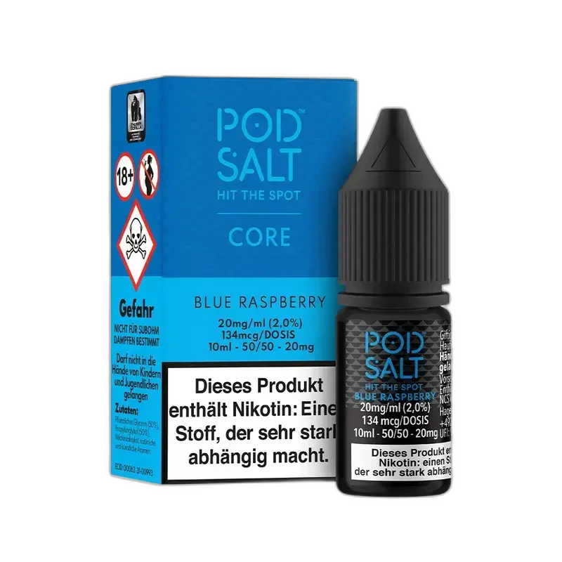Liquid Blue Raspberry - Pod Salt Core Nikotinsalz 20mg