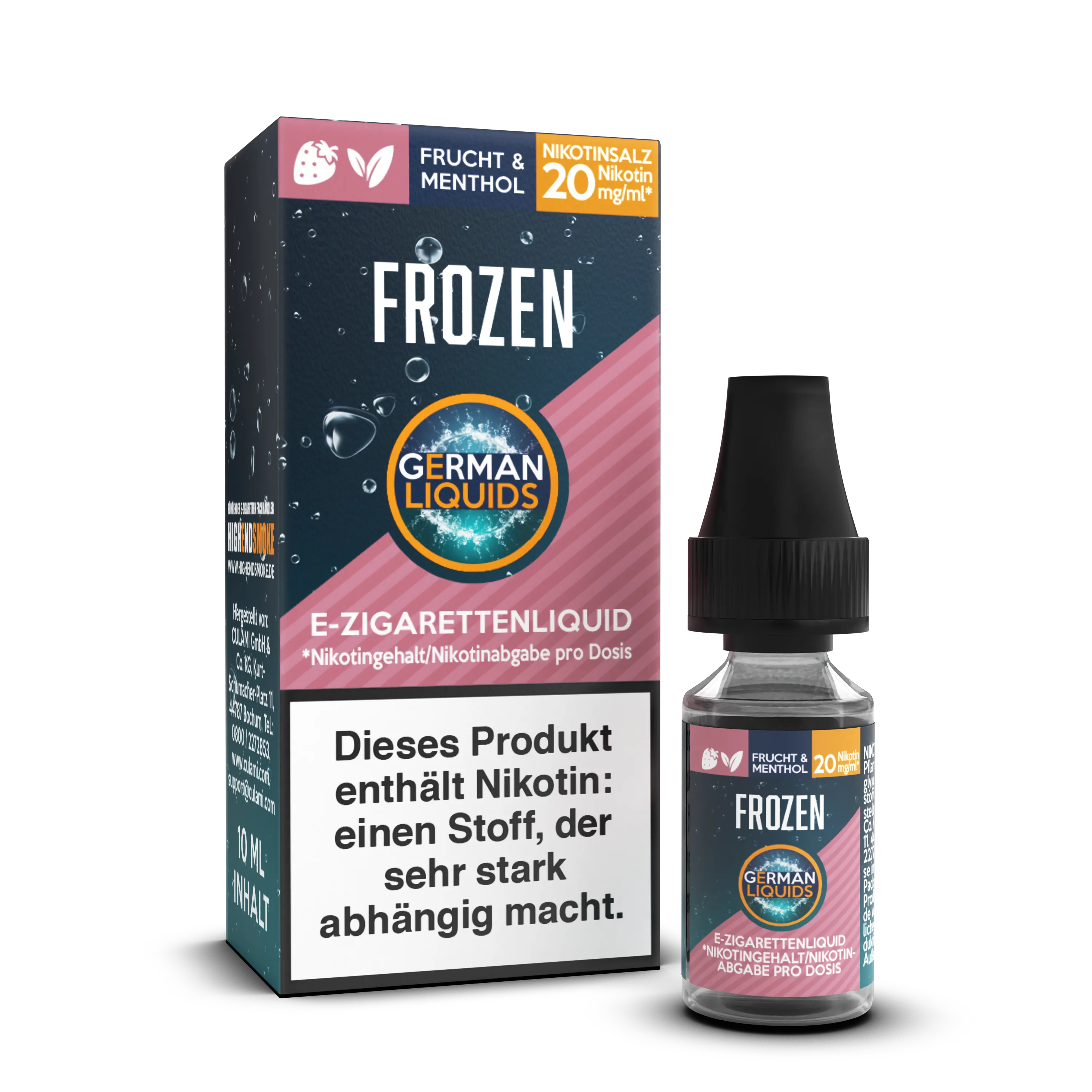 Liquid Frozen - German Liquids Nikotinsalz 20mg Liquid Frozen - German Liquids Nikotinsalz 20mg