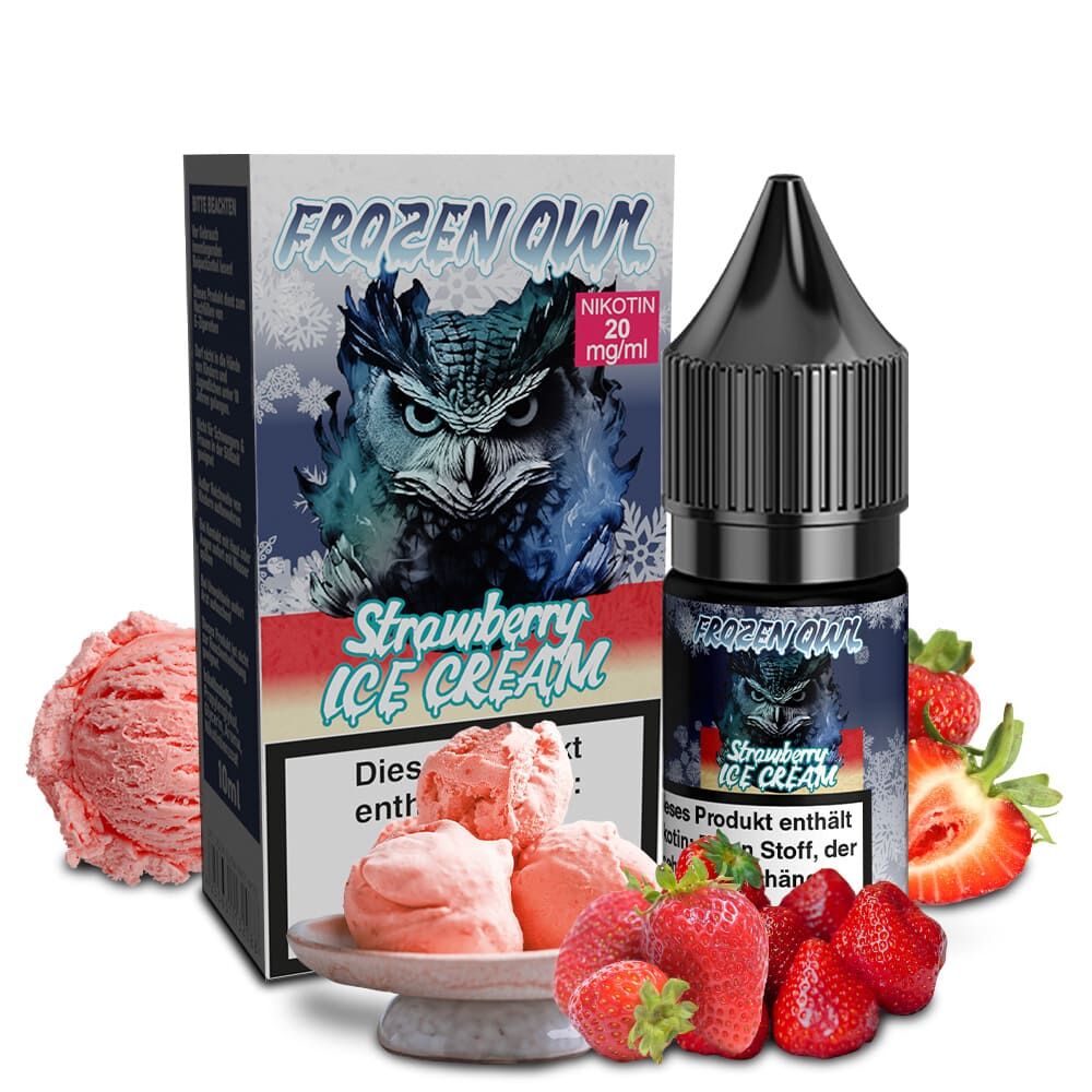Liquid Strawberry Ice Cream - Frozen OWL Nikotinsalz 20mg