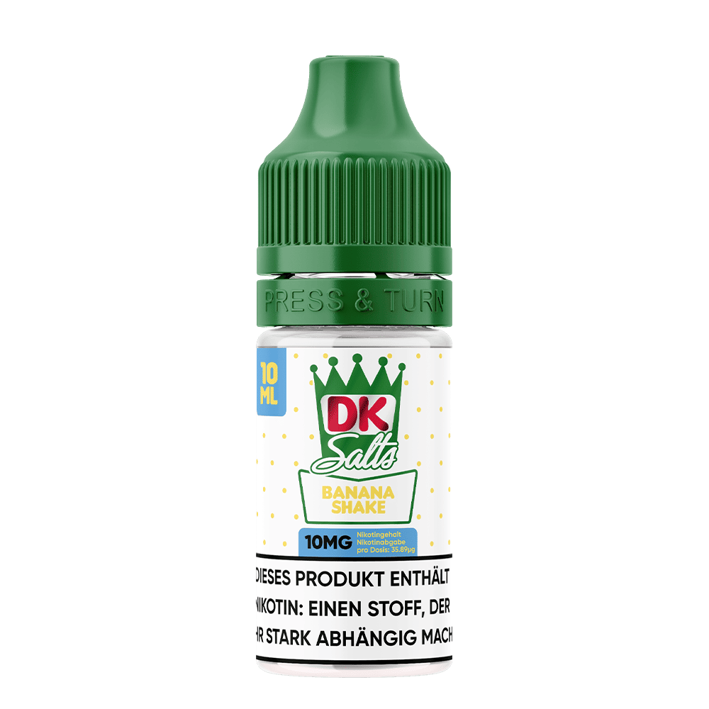 DK Salts Nikotinsalz Banana Shake 10mg 10ml