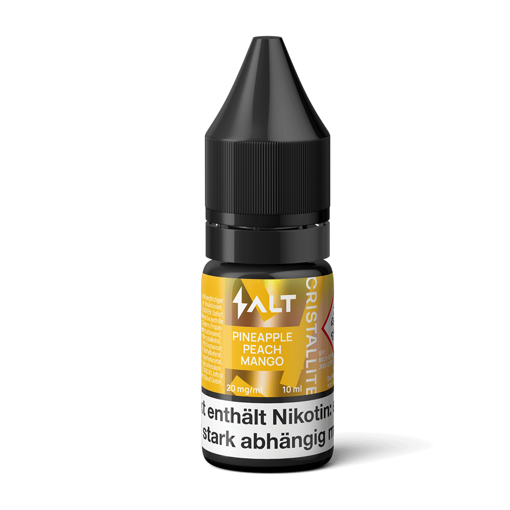 SALT Cristallite Nikotinsalz - Pineapple Peach Mango - 10ml Liquid 20mg  C