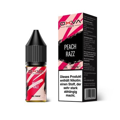 Liquid Peach Razz - Oxva E-Liquid Nikotinsalz