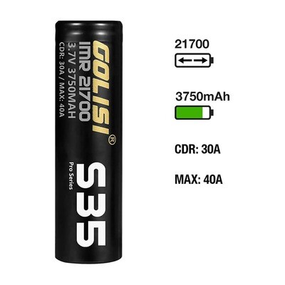 Golisi S35 Akku 21700 3750mAh/30A Golisi S35 Akku 21700 3750mAh/30A