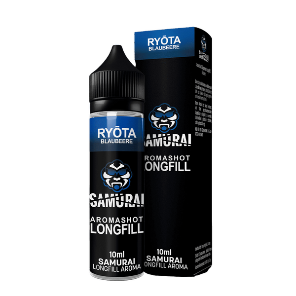 Samurai Ryota Blaubeere Aroma 10ml Samurai Ryota Blaubeere Aroma 10ml