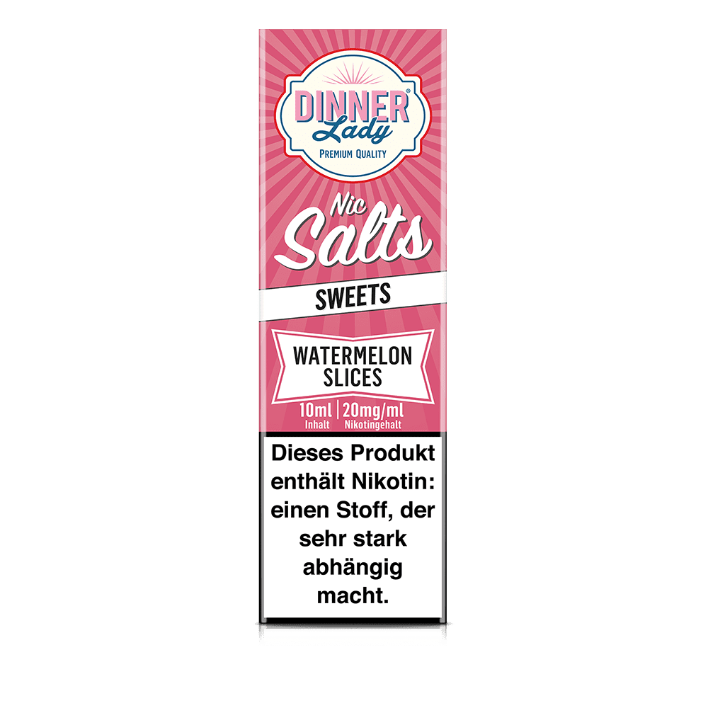 Liquid Watermelon Slices - Dinner Lady Nikotinsalz Liquid Watermelon Slices - Dinner Lady Nikotinsalz