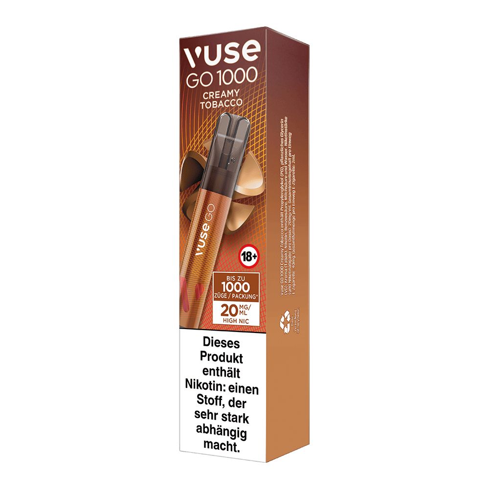 Vuse GO 1000 Creamy Tobacco 20mg
