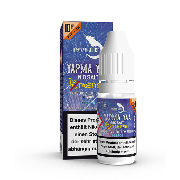 Hayvan Juice Intense Nikotinsalz - Yapma Yaa - Liquid 10mg Hayvan Juice Intense Nikotinsalz - Yapma Yaa - Liquid 10mg