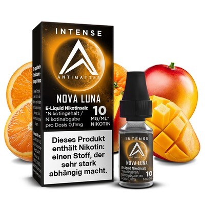 Liquid Nova Luna - Antimatter Intense Nikotinsalz Liquid Nova Luna - Antimatter Intense Nikotinsalz