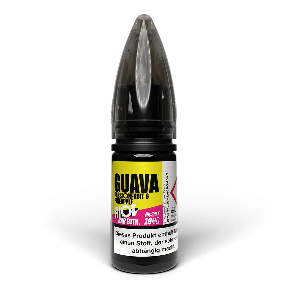 Liquid Guava Passionfruit Pineapple - RIOT BAR EDTN Nikotinsalz