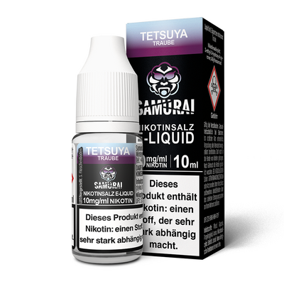 Liquid Tetsuya Traube - Samurai Nikotinsalz