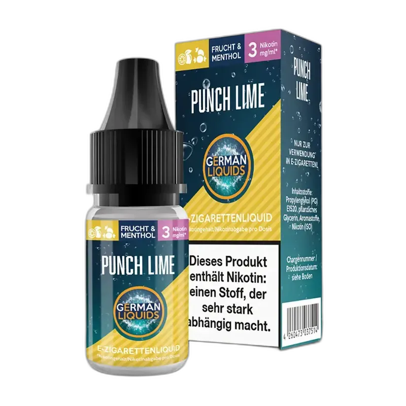German Liquids Punch Lime V2 3mg