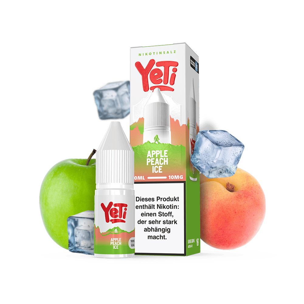 Yeti Summit Nikotinsalz - Apple Peach Ice - Overdosed 10mg