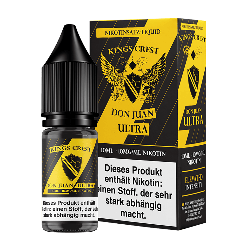 Kings Crest Nikotinsalz - Don Juan Ultra - 10mg