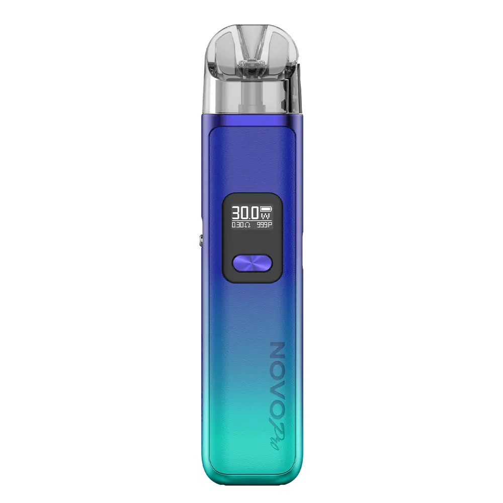 Smok Novo Pro Pod Kit Cyan Blue Leather