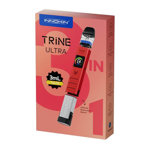 Innokin Trine Ultra Kit Crimson Red
