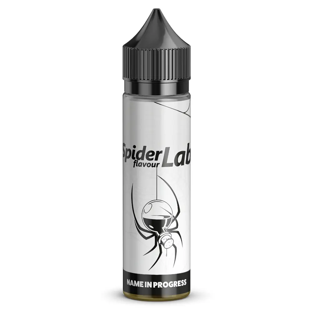 Spider Lab Aroma - Name in Progress - 8ml Aroma in 60ml Flasche Spider Lab Aroma - Name in Progress - 8ml Aroma in 60ml Flasche