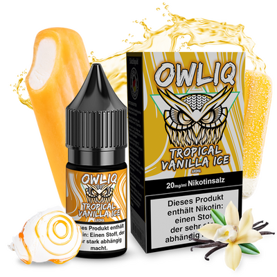 OWLIQ Nikotinsalz Tropical Vanilla Ice 20mg