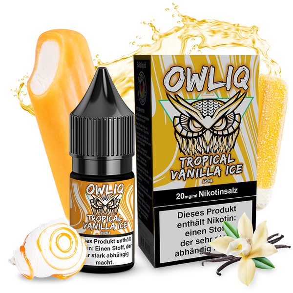 OWLIQ Nikotinsalz Tropical Vanilla Ice 20mg