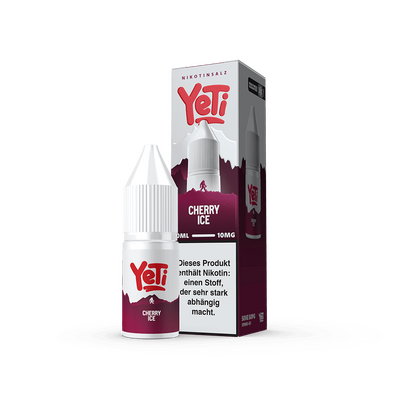 Yeti Summit Nikotinsalz - Cherry Ice - Overdosed 10ml Liquid 10mg  D