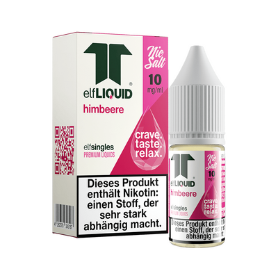 Elf-Liquid - Himbeere - Nikotinsalz Liquid 10mg