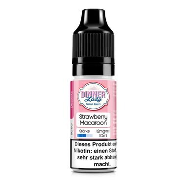 Liquid Strawberry Macaroon - Dinner Lady 12mg