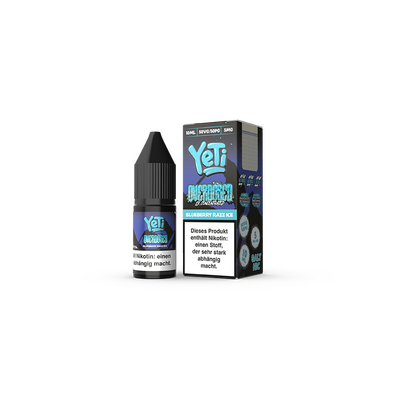 Yeti Overdosed Blueberry Razz Ice Nikotinsalz Liquid