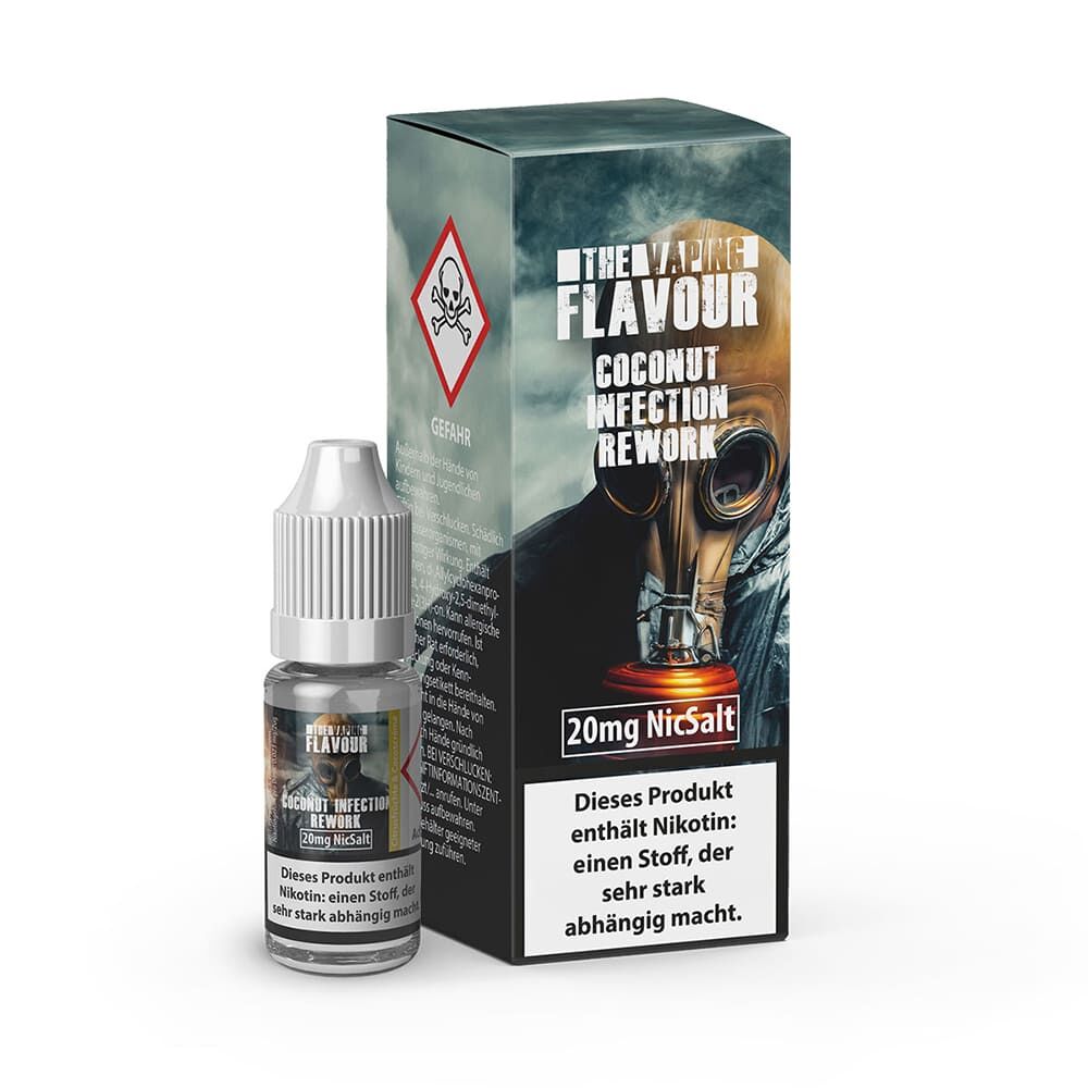 Liquid Coconut Infection Rework - The Vaping Flavour Nikotinsalz Liquid Coconut Infection Rework - The Vaping Flavour Nikotinsalz