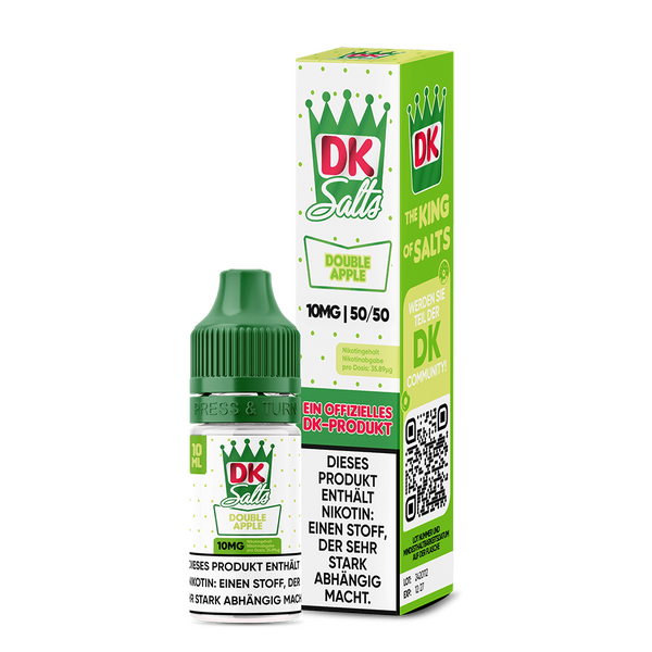 DK Salts Nikotinsalz - Double Apple - Liquid 10mg 10ml  D