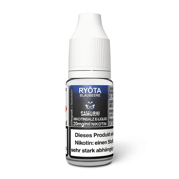 Liquid Ryota Blaubeere - Samurai Nikotinsalz 20mg
