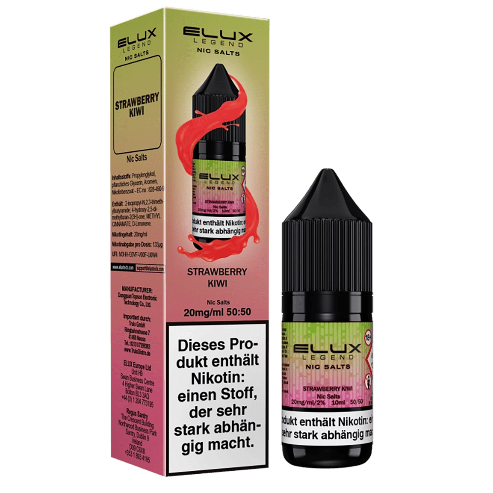 Liquid Strawberry Kiwi - Elux Nikotinsalz Liquid Strawberry Kiwi - Elux Nikotinsalz