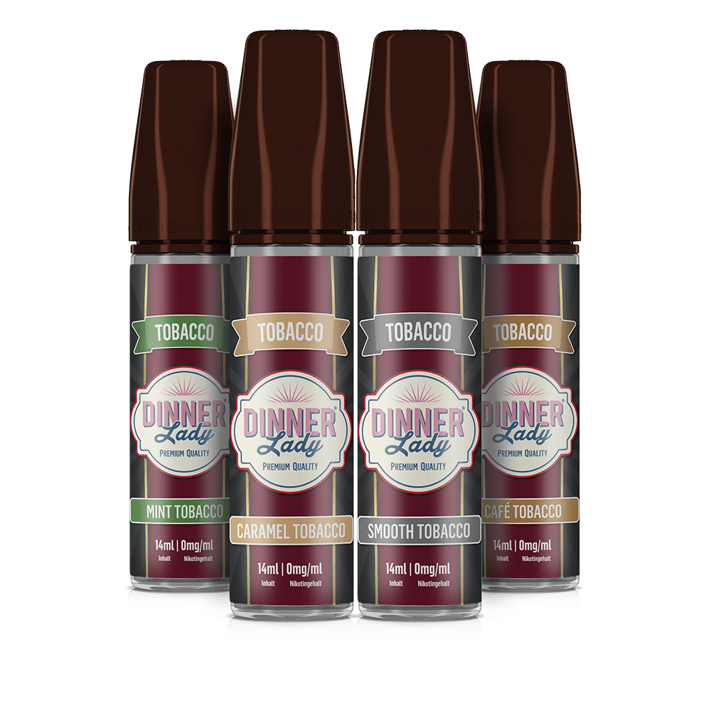 Dinner Lady Aroma Longfill - Caramel Tobacco - 14ml in 60ml Flasche