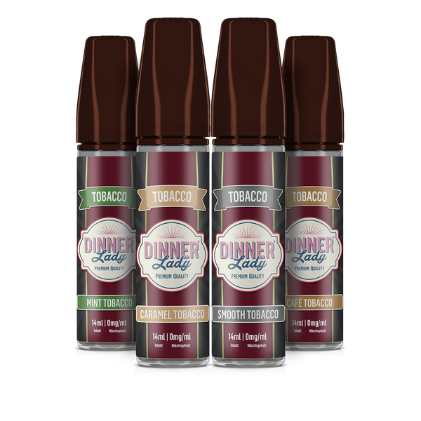 Dinner Lady Aroma Longfill - Caramel Tobacco - 14ml in 60ml Flasche