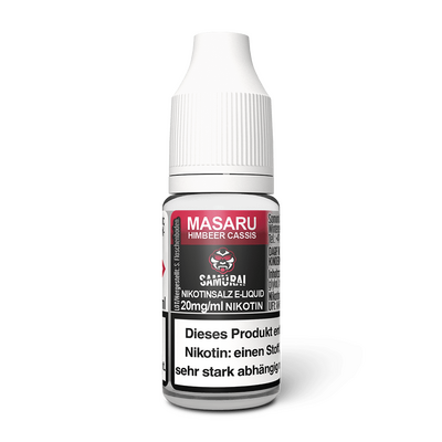 Liquid Masaru Himbeer Cassis - Samurai Nikotinsalz 20mg