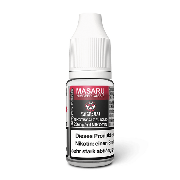Liquid Masaru Himbeer Cassis - Samurai Nikotinsalz 20mg