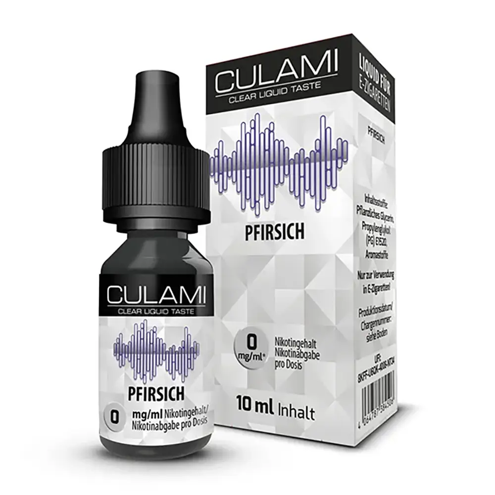 Liquid Pfirsich - Culami 0mg Liquid Pfirsich - Culami 0mg