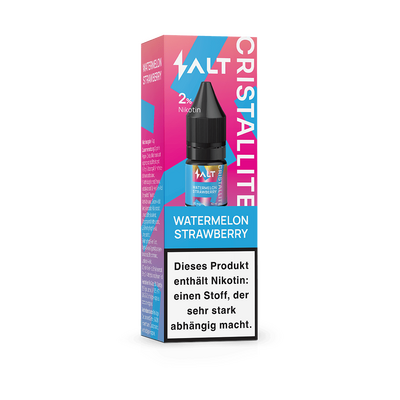 SALT Cristallite Nikotinsalz Watermelon Strawberry 10ml 20mg SALT Cristallite Nikotinsalz Watermelon Strawberry 10ml 20mg