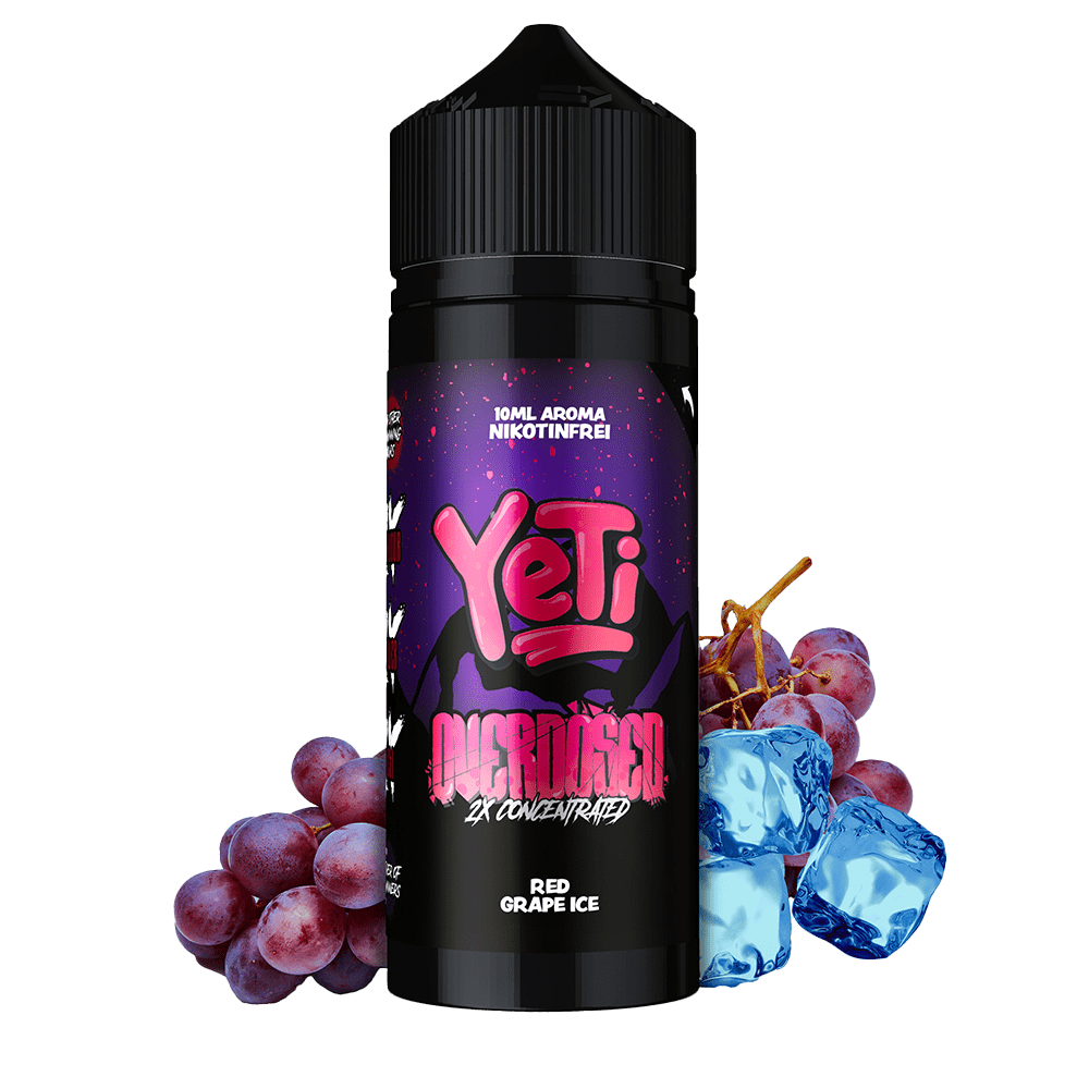 Aroma Red Grape Ice - Yeti Overdosed Aroma Red Grape Ice - Yeti Overdosed