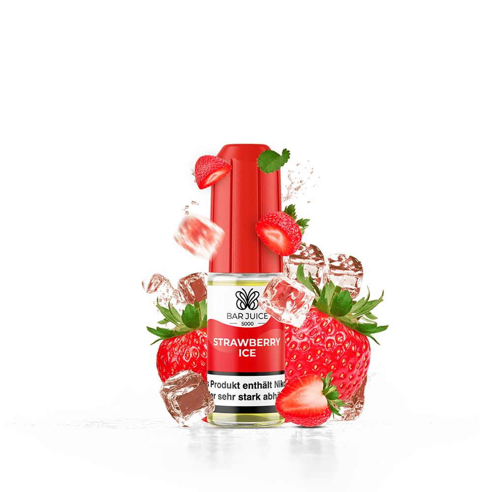 Bar Juice 5000 Nikotinsalz - Strawberry Ice - Liquid 10mg 10ml  C