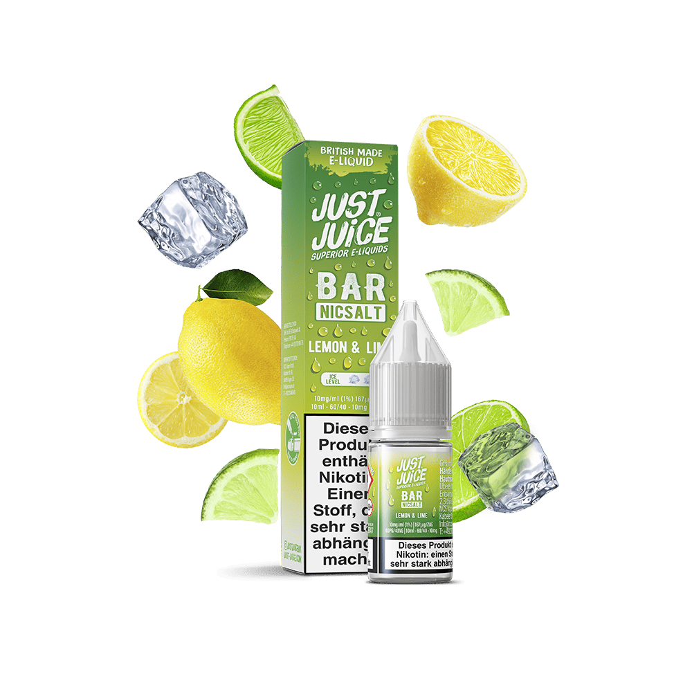 Liquid Lemon & Lime - Just Juice Bar Nikotinsalz